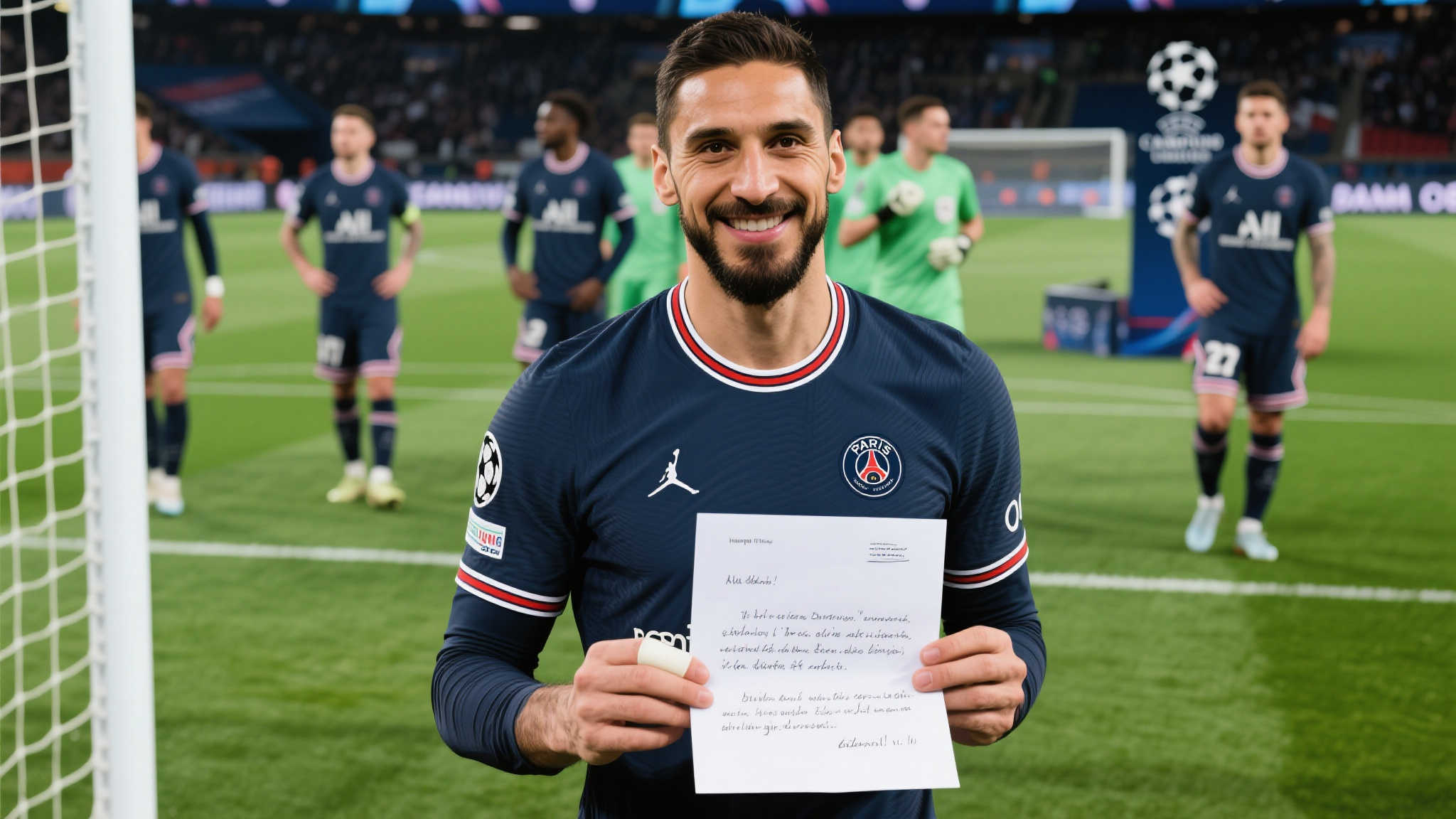 登贝莱:多纳鲁马欧冠决赛前亲笔信激励全队,我深受触动 登贝莱:多纳鲁马欧冠决赛前亲笔信激励全队,我深受触动